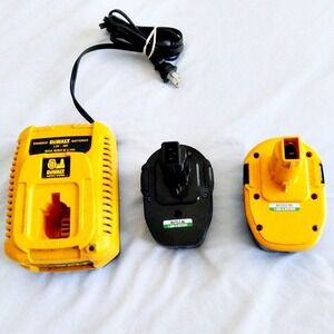 Dewalt DC9310 Charger & 2x 14.4v Rechargeable Batteries 1 XRP DW9091 DC9091